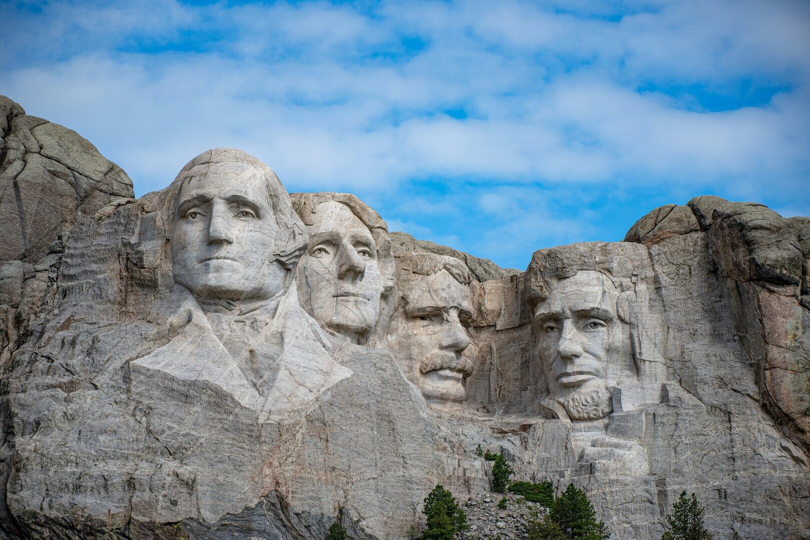 Mount Rushmore Four Presidents